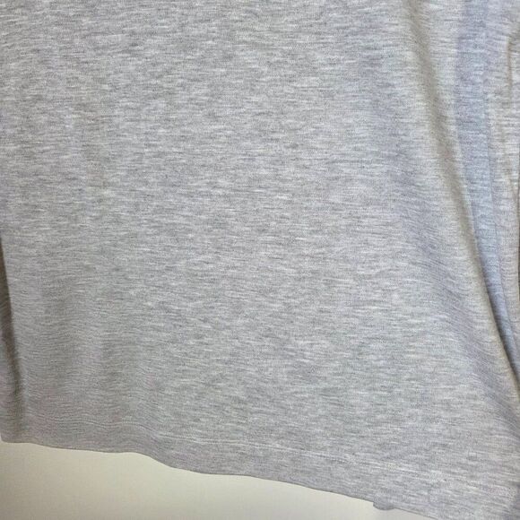 EUC LOFT LIGHT GREY MOCK NECK SOFT LONGSLEEVES TOP SIZE M - Picture 7 of 14